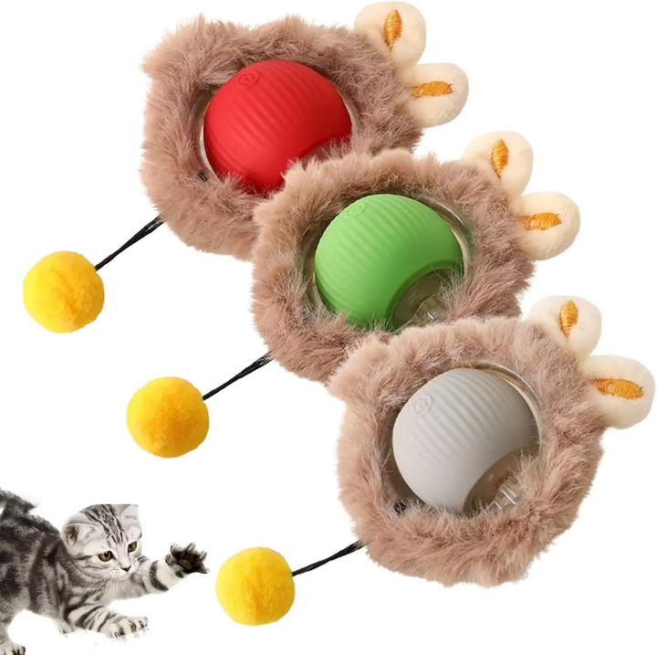 Pelota interactiva para gatos - D