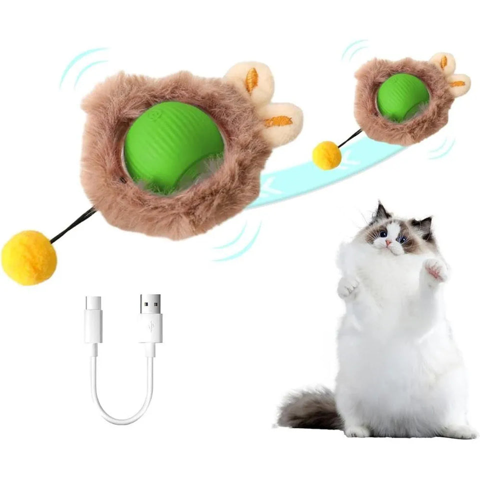 Pelota interactiva para gatos - D